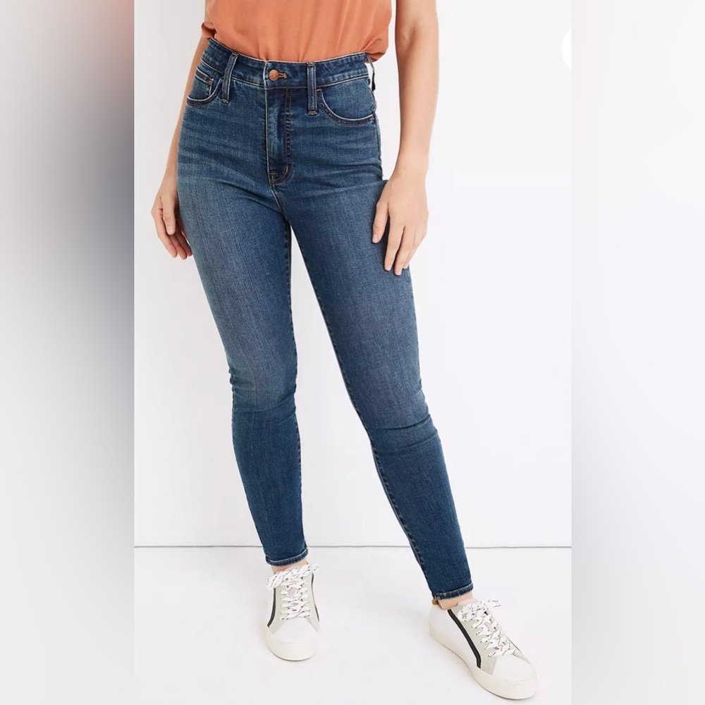 Madewell Curvy Roadtripper Jeggings High Rise Jeans NWT Size 32